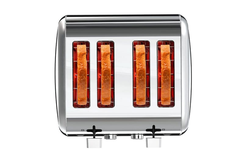 Leivänpaahdin Taurus Vintage Four - Hopea - Kotitalous - Keittiökoneet - Lämmittäminen & keittäminen - Leivänpaahdin