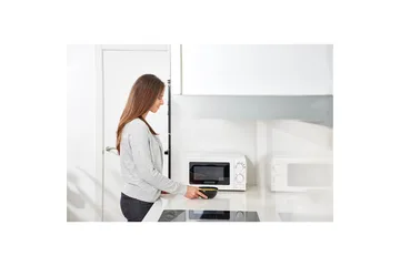 Mikroaaltouuni Black+Decker 700W 20L Valkoinen - Valkoinen - Kotitalous - Keittiökoneet - Lämmittäminen & keittäminen - Mikroaaltouuni