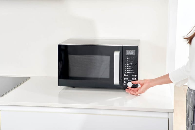 Mikroaaltouuni Black+Decker Digitaalinen 900W 23L Musta - Musta - Kotitalous - Keittiökoneet - Lämmittäminen & keittäminen - Mikroaaltouuni