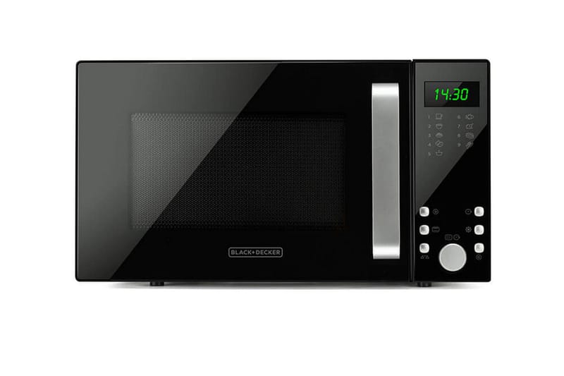 Mikroaaltouuni Black+Decker Digitaalinen 900W 23L Musta - Musta - Kotitalous - Keittiökoneet - Lämmittäminen & keittäminen - Mikroaaltouuni