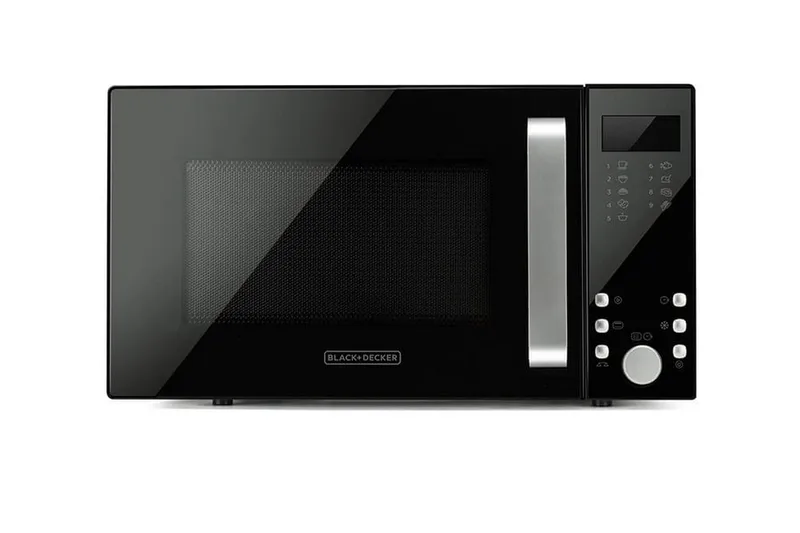 Mikroaaltouuni Black+Decker Digitaalinen 900W 23L Musta - Musta - Kotitalous - Keittiökoneet - Lämmittäminen & keittäminen - Mikroaaltouuni