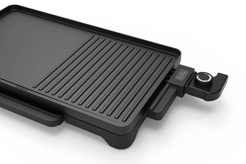 Pöytägrilli Black+Decker Platt 2200W Musta - Musta - Kotitalous - Keittiökoneet - Lämmittäminen & keittäminen - Parilagrilli & voileipägrilli