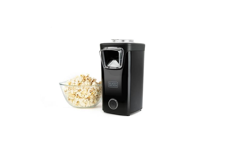 Popcorn-kone Black+Decker 1100W Musta - Kotitalous - Keittiökoneet - Lämmittäminen & keittäminen - Popcornkone