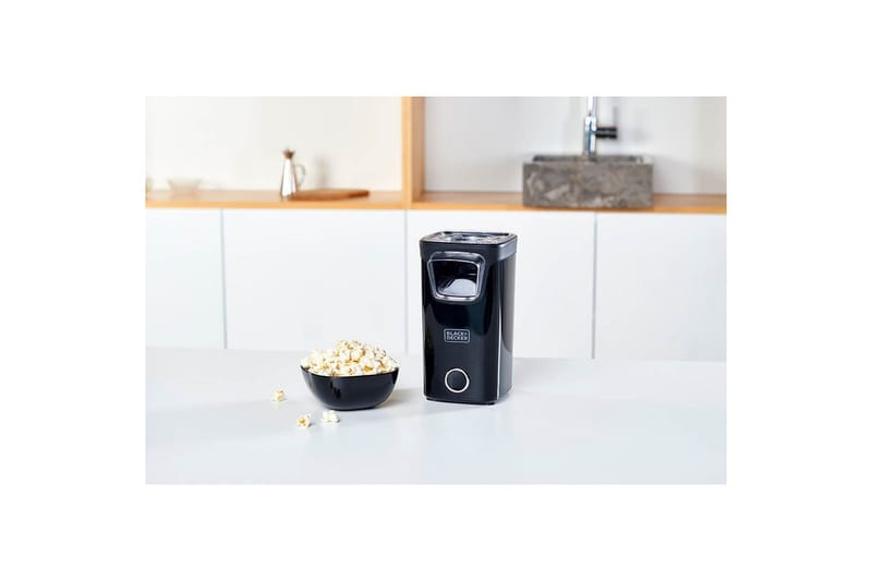 Popcorn-kone Black+Decker 1100W Musta - Kotitalous - Keittiökoneet - Lämmittäminen & keittäminen - Popcornkone