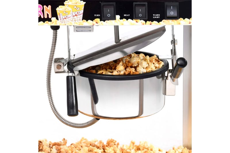 Popcornlaite teflon-kattilalla 1 400 W - Punainen - Kotitalous - Keittiökoneet - Lämmittäminen & keittäminen - Popcornkone