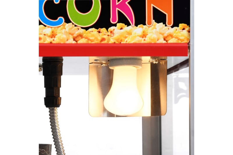 Popcornlaite teflon-kattilalla 1 400 W - Punainen - Kotitalous - Keittiökoneet - Lämmittäminen & keittäminen - Popcornkone