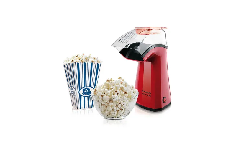 Popcornkone Taurus 1100W - Punainen - Kotitalous - Keittiökoneet - Lämmittäminen & keittäminen - Popcornkone