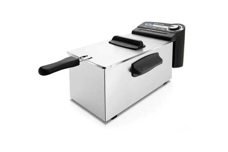 Rasvakeitin Taurus Pro 4 2200W 4L Ruostumaton teräs, Hopea