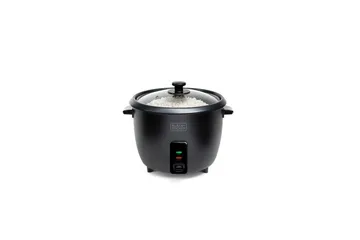 Riisinkeitin Black+Decker 1,8L Musta - Musta - Kotitalous - Keittiökoneet - Lämmittäminen & keittäminen - Riisinkeitin