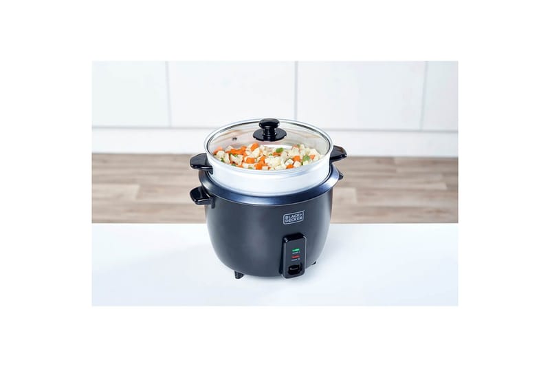 Riisinkeitin Black+Decker 1,8L Musta - Kotitalous - Keittiökoneet - Lämmittäminen & keittäminen - Riisinkeitin