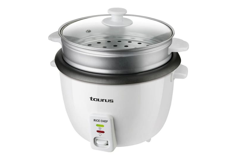 Riisinkeitin Taurus 700W 1.8L Valkoinen - Kotitalous - Keittiökoneet - Lämmittäminen & keittäminen - Riisinkeitin