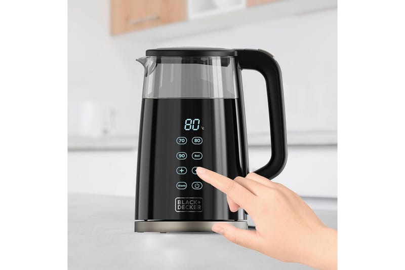 Vedenkeitin Black+Decker 1,7L Musta - Kotitalous - Keittiökoneet - Lämmittäminen & keittäminen - Vedenkeitin