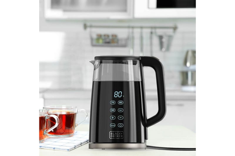 Vedenkeitin Black+Decker 1,7L Musta - Kotitalous - Keittiökoneet - Lämmittäminen & keittäminen - Vedenkeitin