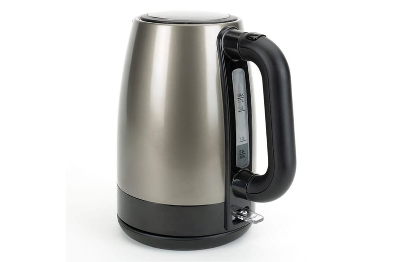 Vedenkeitin Black+Decker 2200W 1,7L Harjattu ruostumaton teräs - Hopea - Kotitalous - Keittiökoneet - Lämmittäminen & keittäminen - Vedenkeitin