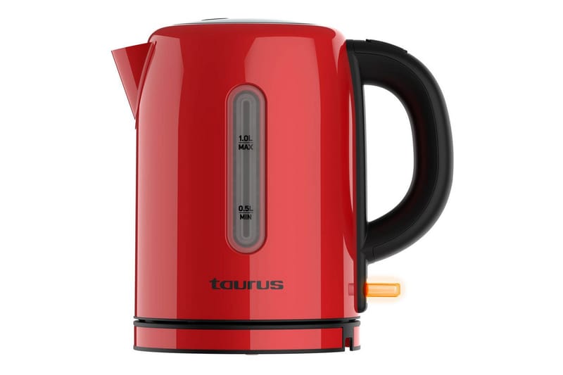 Vedenkeitin Taurus 2200W 1L Vintage Punainen - Vintage Punainen - Kotitalous - Keittiökoneet - Lämmittäminen & keittäminen - Vedenkeitin