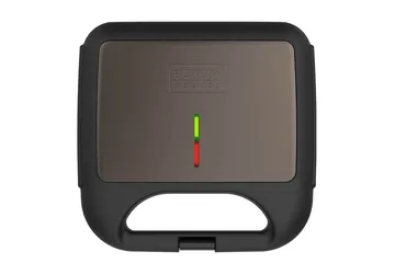 Voileipägrilli Black+Decker 2 osastoa - Kotitalous - Keittiökoneet - Lämmittäminen & keittäminen - Parilagrilli & voileipägrilli