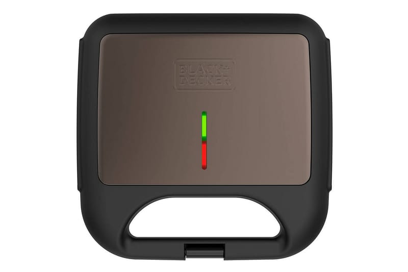 Voileipägrilli Black+Decker 2 osastoa - Kotitalous - Keittiökoneet - Lämmittäminen & keittäminen - Parilagrilli & voileipägrilli