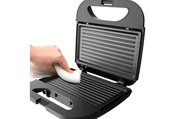Voileipägrilli Black+Decker 2 osastoa - Kotitalous - Keittiökoneet - Lämmittäminen & keittäminen - Parilagrilli & voileipägrilli
