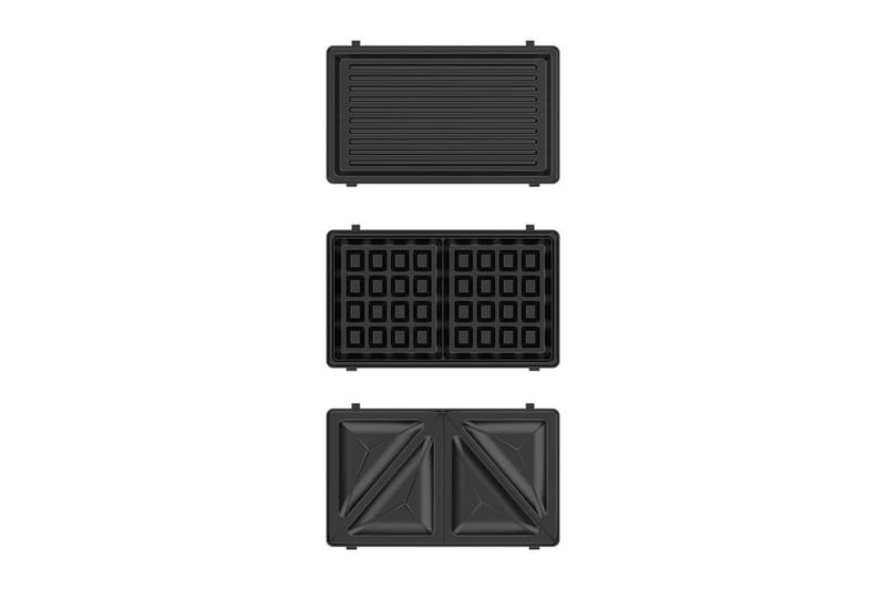 Voileipägrilli Black+Decker Sandwich Waffle - Kotitalous - Keittiökoneet - Lämmittäminen & keittäminen - Parilagrilli & voileipägrilli
