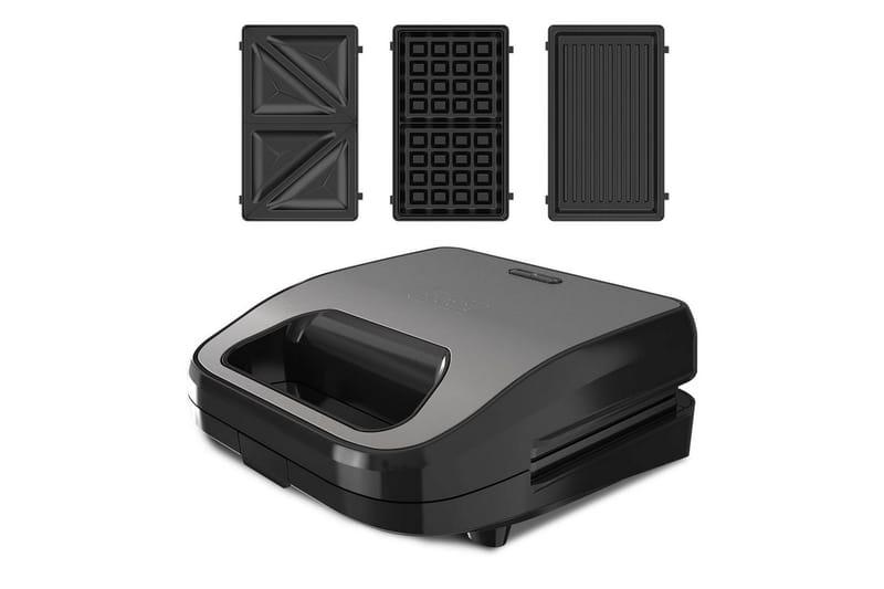 Voileipägrilli Black+Decker Voileipävohveli - Kotitalous - Keittiökoneet - Lämmittäminen & keittäminen - Parilagrilli & voileipägrilli
