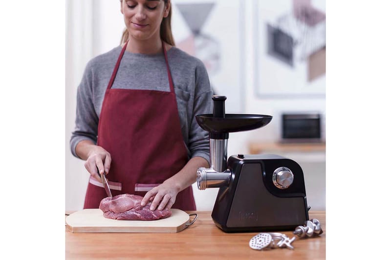 Lihamylly Black+Decker 1000W - Harmaa - Kotitalous - Keittiökoneet - Leikkaaminen & jauhaminen - Lihamylly