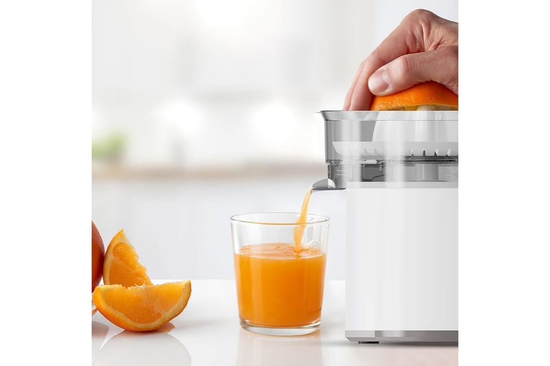 Mehupuristin Black+Decker 40W Valkoinen - Kotitalous - Keittiökoneet - Mehupuristin & mehulinko - Mehulinko