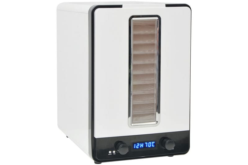 Ruokakuivuri 10 Tarjottimella 550 W Valkoinen - Valkoinen - Kotitalous - Keittiökoneet - Muut keittiökoneet - Ruokakuivuri
