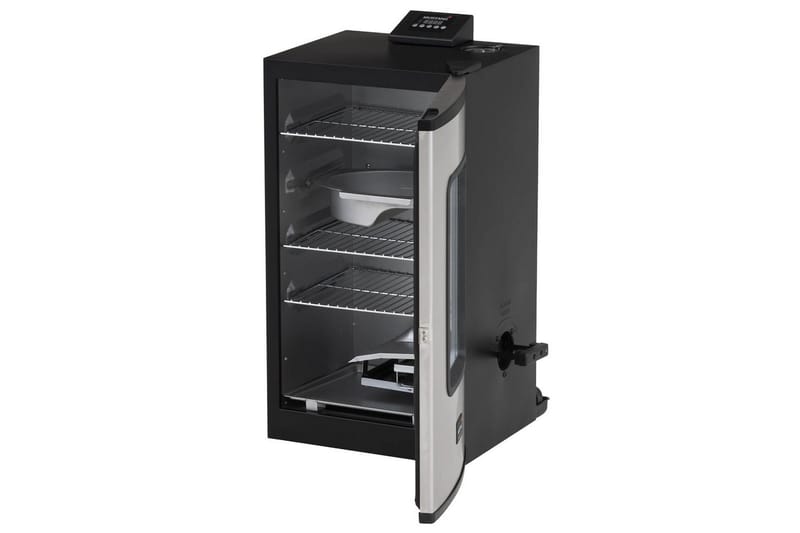 Sähköinen Savustin Mustang 650W - Musta||Hopea - Kotitalous - Keittiökoneet - Muut keittiökoneet - Savustuskaappi