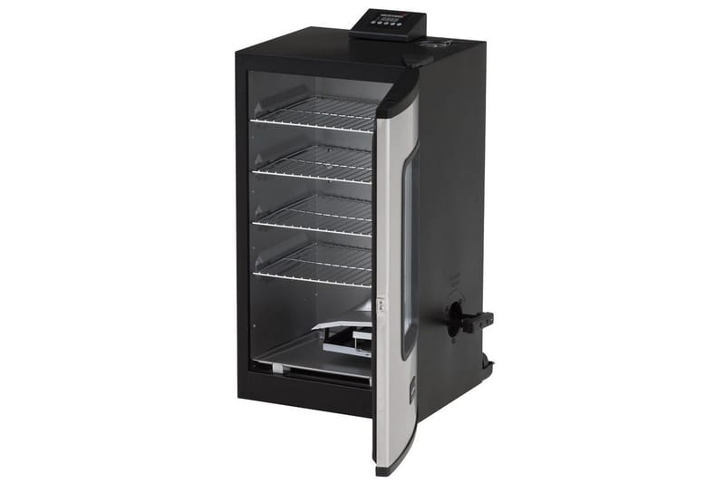Sähkösavustin Mustang 650W - Musta|Hopea - Kotitalous - Keittiökoneet - Muut keittiökoneet - Savustuskaappi