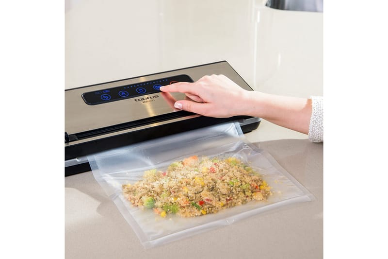 Tyhjiöpakkaaja Taurus VAC 600 120W - Musta||Hopea - Kotitalous - Keittiökoneet - Muut keittiökoneet - Vakuumikone