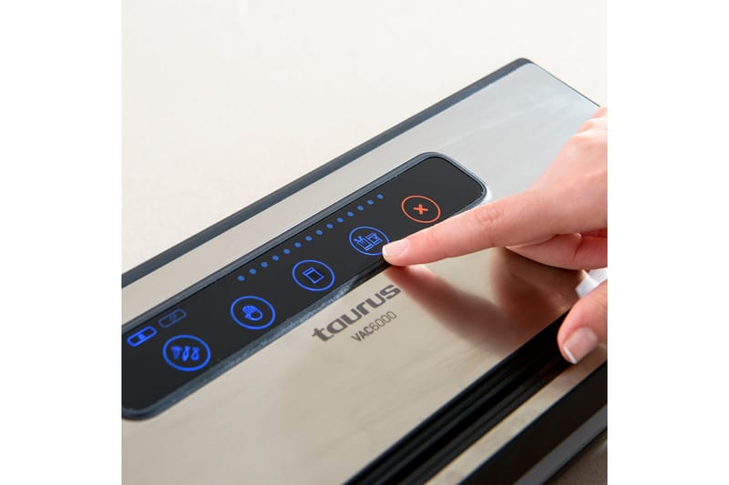 Tyhjiöpakkaaja Taurus VAC 600 120W - Musta||Hopea - Kotitalous - Keittiökoneet - Muut keittiökoneet - Vakuumikone