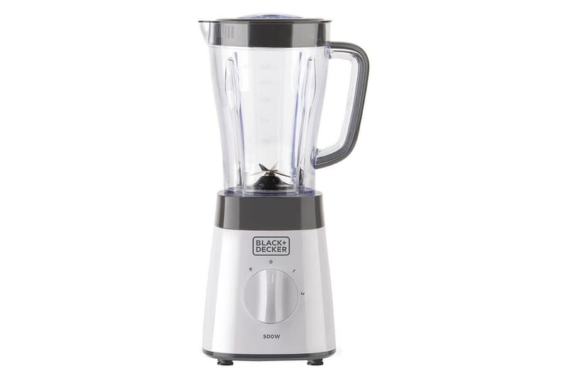 Kannumixer Black+Decker 500W 1,5L Valkoinen - Kotitalous - Keittiökoneet - Sekoittaminen & pilkkominen - Tehosekoitin
