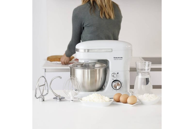 Keittiökone Taurus Mixing Chef Compact 4L Valkoinen - Kotitalous - Keittiökoneet - Sekoittaminen & pilkkominen - Yleiskone