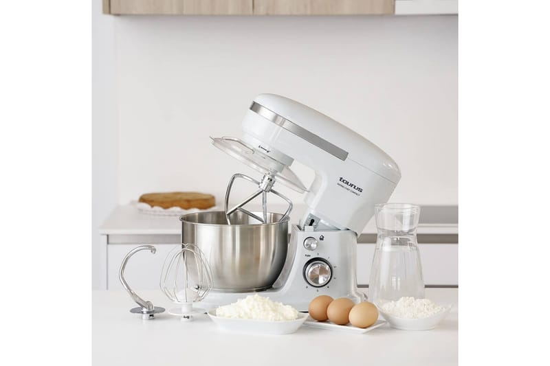 Keittiökone Taurus Mixing Chef Compact 4L Valkoinen - Kotitalous - Keittiökoneet - Sekoittaminen & pilkkominen - Yleiskone