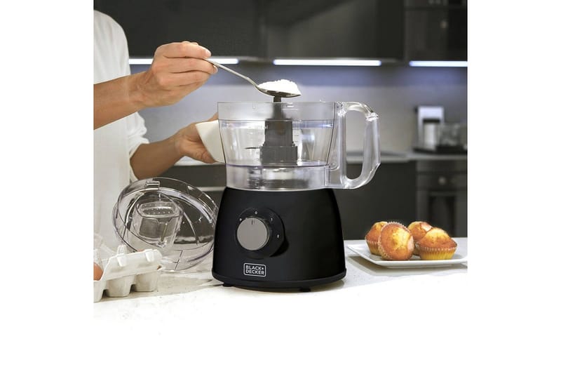 Monitoimikone Black+Decker 600W Musta - Musta - Kotitalous - Keittiökoneet - Sekoittaminen & pilkkominen - Monitoimikone