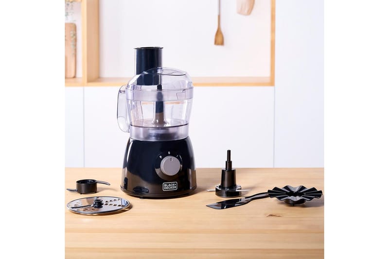 Monitoimikone Black+Decker 600W Musta - Musta - Kotitalous - Keittiökoneet - Sekoittaminen & pilkkominen - Monitoimikone