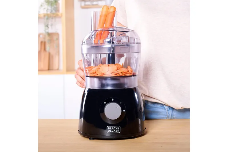 Monitoimikone Black+Decker 600W Musta - Musta - Kotitalous - Keittiökoneet - Sekoittaminen & pilkkominen - Monitoimikone