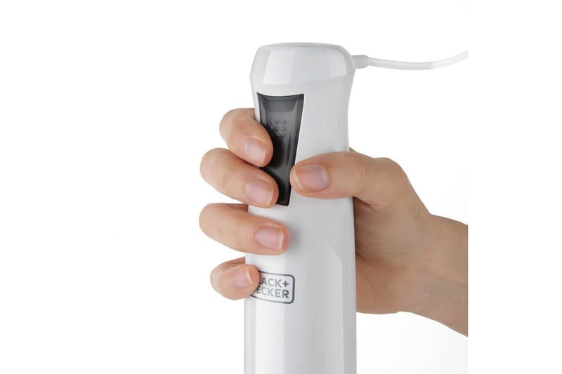Sauvasekoitin Black+Decker 600W Valkoinen - Valkoinen - Kotitalous - Keittiökoneet - Sekoittaminen & pilkkominen - Sauvasekoitin