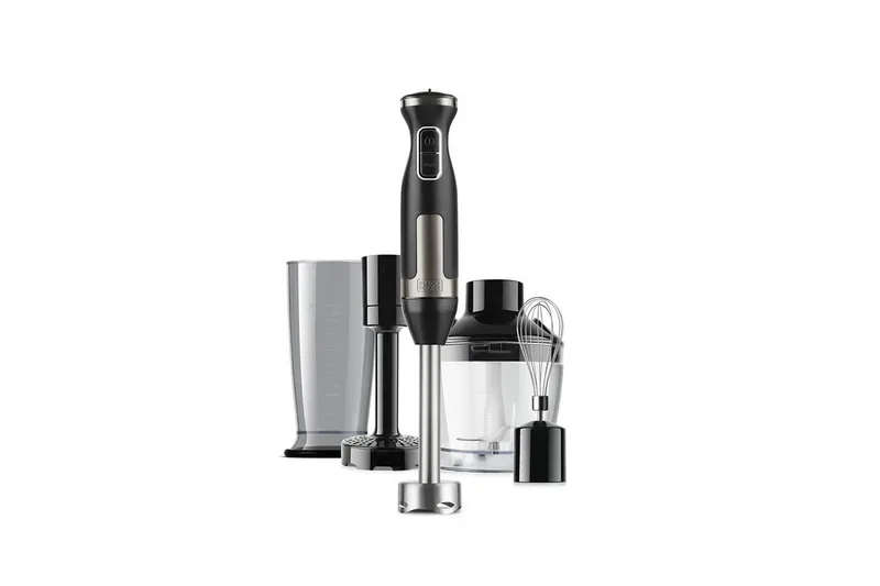 Sauvasekoitinsetti Black+Decker 1500W - Musta - Kotitalous - Keittiökoneet - Sekoittaminen & pilkkominen - Sauvasekoitin
