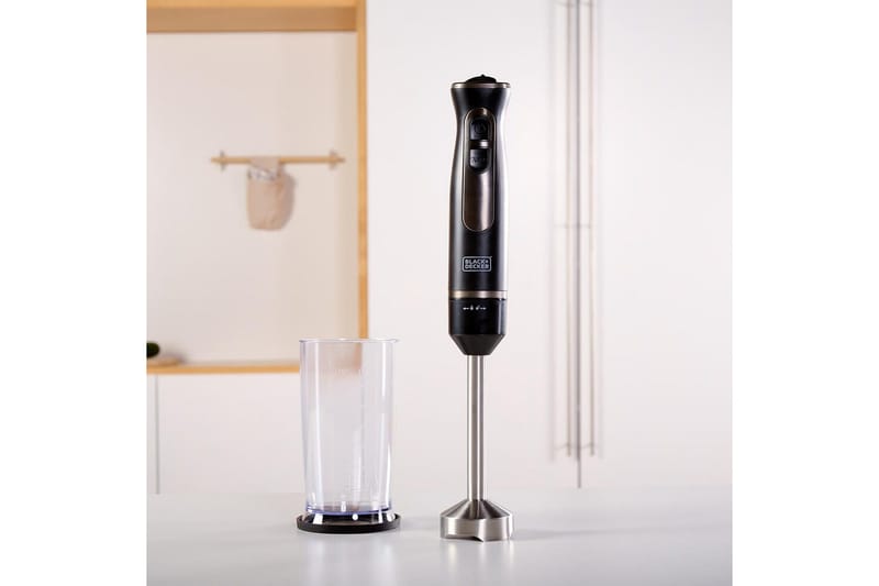 Sauvasekoitinsetti Black+Decker Musta 800W - Kotitalous - Keittiökoneet - Sekoittaminen & pilkkominen - Sauvasekoitin