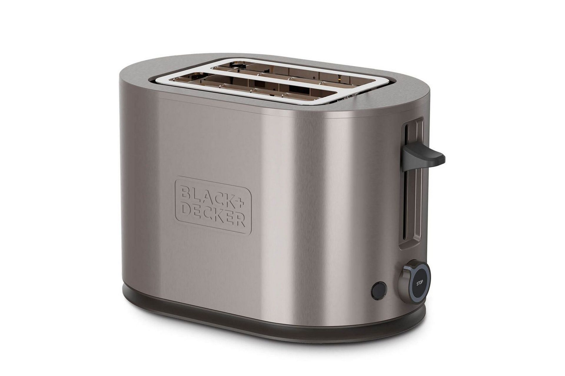 Leivänpaahdin Black+Decker 2 osastoa, ruostumatonta, 900W teräs
