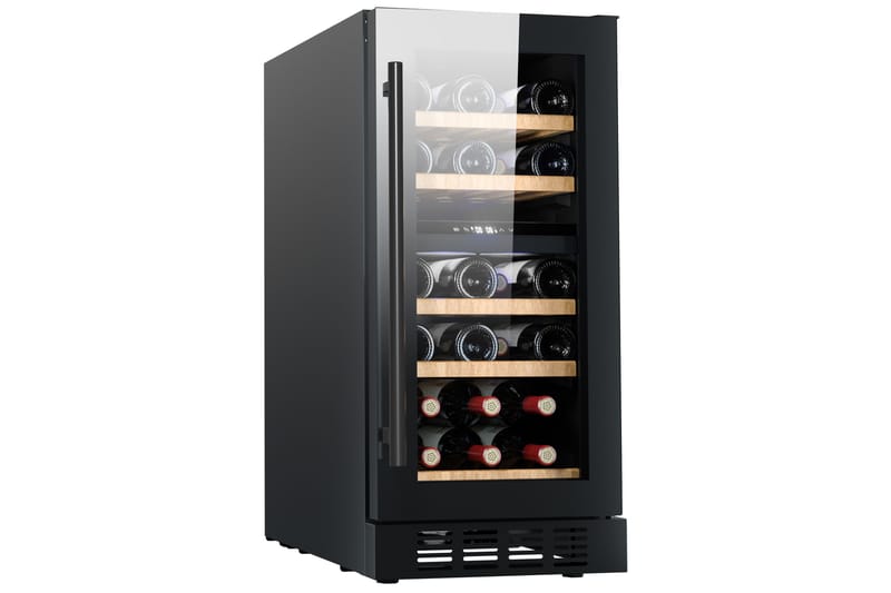 Kalusteisiin asennettava viinikaappi 26 pullolle LED-valaistuksella, undefined