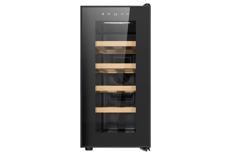 Viinikaappi 10 pullolle LED-valaistuksella, undefined