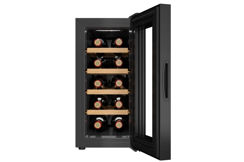 Viinikaappi 10 pullolle LED-valaistuksella - Kotitalous - Kodinkoneet - Jääkaapit & pakastimet - Jääkaapit - Viinikaappi