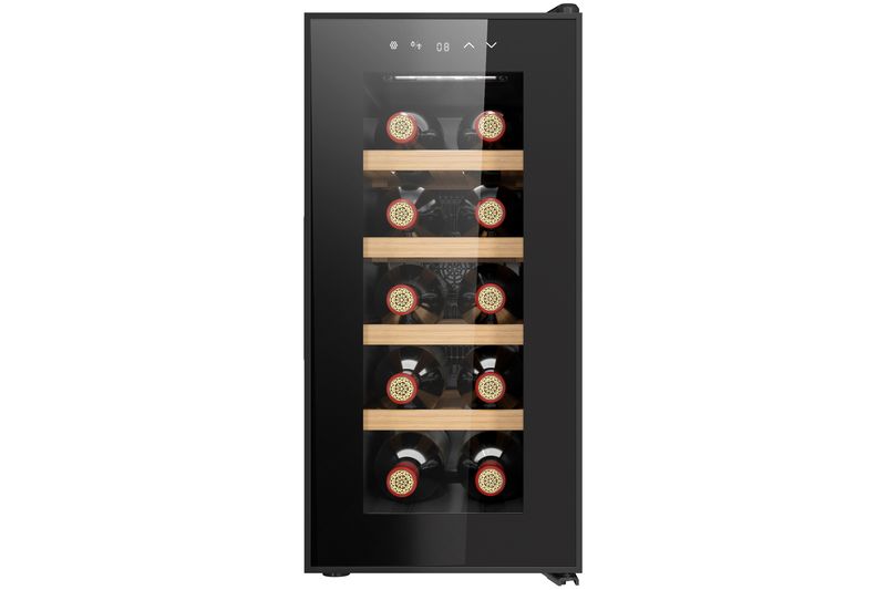 Viinikaappi 10 pullolle LED-valaistuksella - Kotitalous - Kodinkoneet - Jääkaapit & pakastimet - Jääkaapit - Viinikaappi
