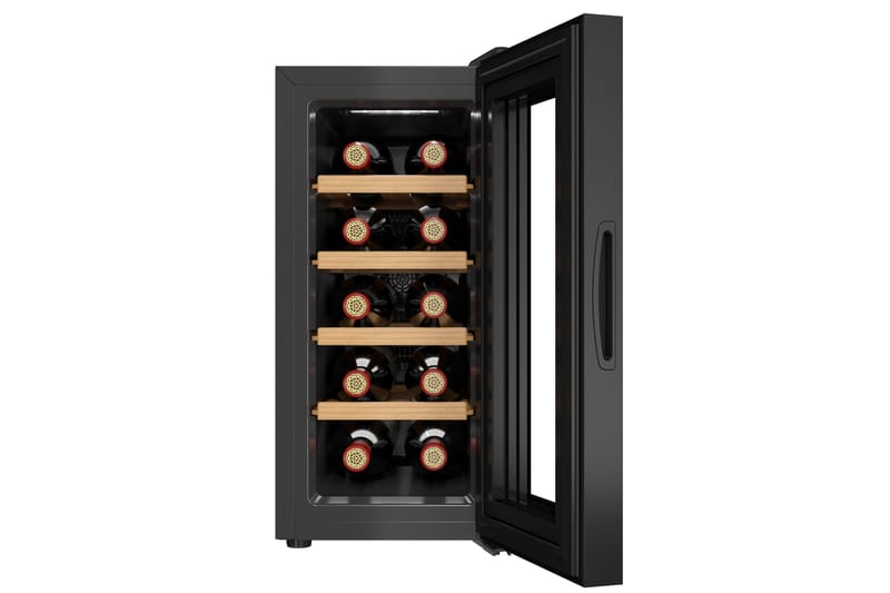 Viinikaappi 10 pullolle LED-valaistuksella - Kotitalous - Kodinkoneet - Jääkaapit & pakastimet - Jääkaapit - Viinikaappi