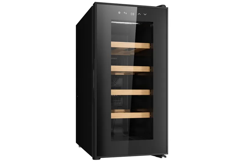 Viinikaappi 10 pullolle LED-valaistuksella - Kotitalous - Kodinkoneet - Jääkaapit & pakastimet - Jääkaapit - Viinikaappi