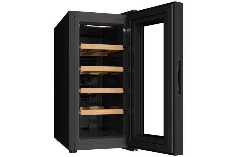 Viinikaappi 10 pullolle LED-valaistuksella - Kotitalous - Kodinkoneet - Jääkaapit & pakastimet - Jääkaapit - Viinikaappi