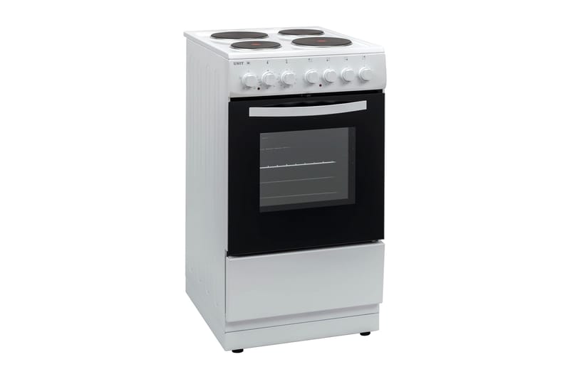 Turvaliesi Unit UEC-5004 50 cm Valkoinen - Kotitalous - Kodinkoneet - Liedet - Liesi keittolevyllä