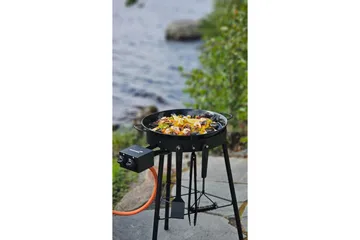 Polttorengas setti Mustang Premium L Musta - Musta - Kotitalous - Kodinkoneet - Liedet - Liesitaso - Grillitaso